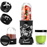 Wonderchef Nutri-blend 500W Mixer Grinder, 22000 RPM Motor, Smoothie Maker, Masala Grinder, Chutney Blender, 3 Unbreakable Jars, Recipe Book by Chef S