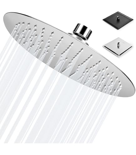 Braccio Doccia In Acciaio Inox Cromato SUS304 - G1/2 Per Parete, 37.5cm - Foto 3