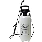 TUKAN Drucksprüher 5 Liter | Gartenspritze/Sprühgerät für den Pflanzenschutz | 5 L Füllinhalt | Verstellbare Düse