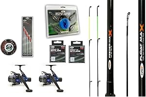 ANGLING PURSUITS Complete match fishing outfit Kit Starter Set up Beginners