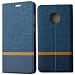 Produktbild Lively Life Motorola Moto G5 Plus hülle – Hohe Qualität PU lederhülle[Vollständigen Schutz] [Kreditkartenfach] Folio Flip Brieftasche Schutzhülle im Denim Pattern für Lenovo Moto G5 Plus(Denim Blue)
