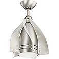 Kichler 300230NI Terna LED Ceiling Fan, 3 Speed CoolTouch Full Function, Brushed Nickel, 15 inch