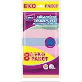 Parex Mikrofiber Temizlik Bezi 8'li