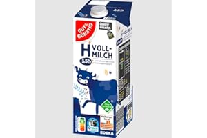 Gut & Günstig Flüssigkeit H-Milch 3.5 Prozent, 12er Pack (12 x 1 l), Karton