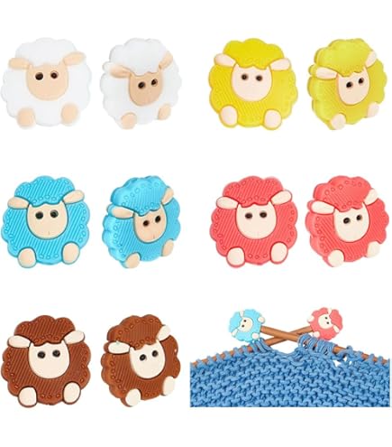 8 stuks maasstoppers voor breinaalden, draadstopper, haken, siliconen breinaaldstoppers in kattenpootvorm, breiaccessoires voor haken, breien, doe-het-zelf puntenbescherming