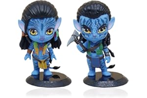 FYDZBSL Avatars Figure, Avatars Mini Figurines Set Avatar Gâteau Topper PVC Action Figures Movie Figure Models Anime Heroes Figurine Modèle pour Enfants Adult Fans Cadeaux Décoration de Gâteaux