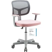 Bureau D'ordinateur Avec 5 Tiroirs Blanc Et Poignées Roses - 120x45x74 Cm - Pour Chambre, Salon, Bureau