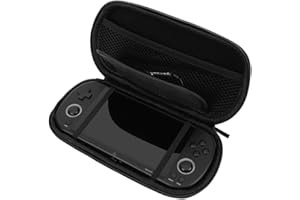 GENERIC Carrying Case for Trimui Smart Pro 5-inch Handheld Game Console, Portable Travel Storage Bag Hard EVA Protective Cover Organizer for Trimui Smart Pro