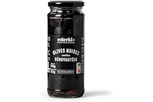 EDERKI - Olives noires dénoyautées