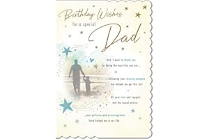 Piccadilly Greetings Piccadilly Greetings Traditional Birthday Card Dad - 9 x 6 inches,Green