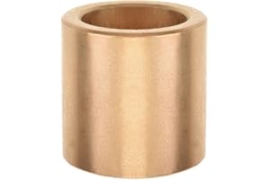 Othmro Manguito de rodamiento 18 mm de diámetro x 25 mm de diámetro exterior x 25 mm de longitud sinterizada bujes de bronce autolubricantes 1 pieza