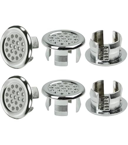 4 Tappi Per Troppopieno Lavello - In Gel Di Silice, Bianchi, Riutilizzabili Per Bagno E Cucina - Foto 13