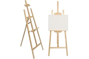 Artistik Premium Easel | Easel Stand for Artists & Weddings | Adjustable Height, Pinewood Easel for Painting | Professional Wooden Easel for Painting, Sketching, Display and More