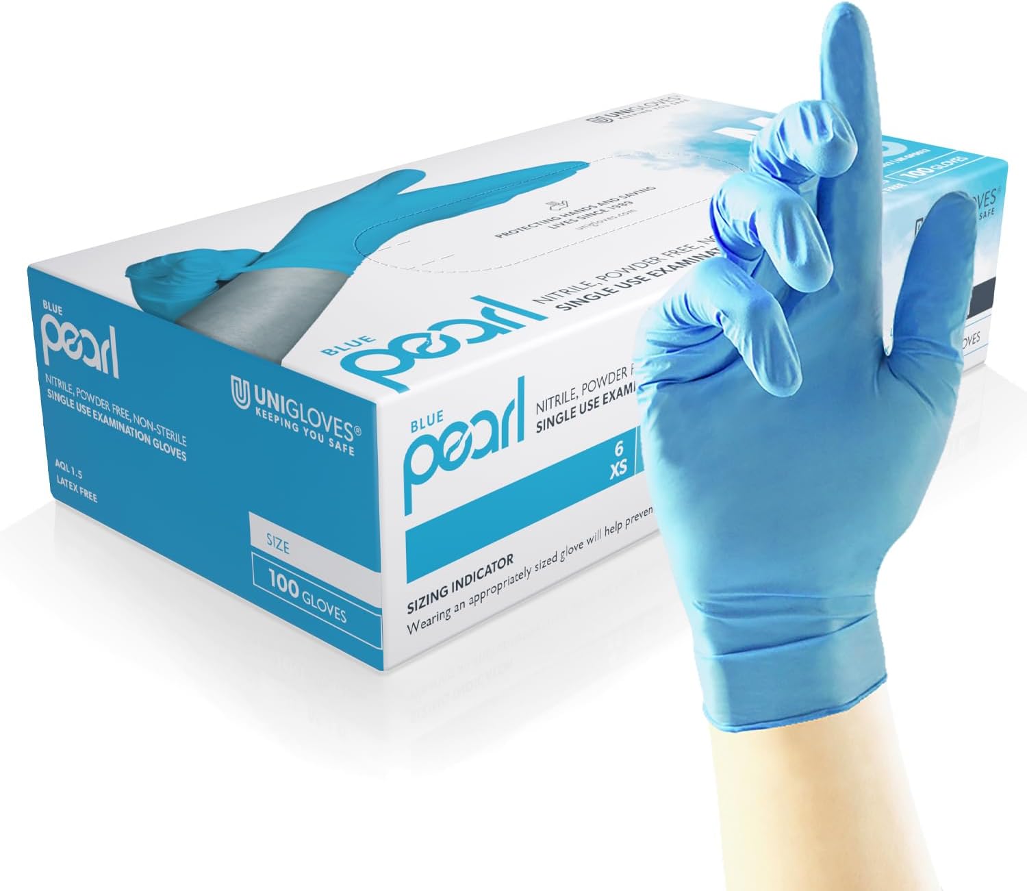 Retour d'Expérience & Bilan Utilisateur : Unigloves Blue Pearl Nitrile Examination Glov