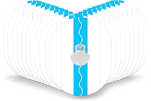 GTAGKOMMEN 20 pcs cerotti per sensore Adatto per Medtronic Guardian 3 4 cerotto Impermeabile Trasparenti ipoallergenico e ideali per lo sport il nuoto o sotto la doccia autoadesivi eda 7 giorni