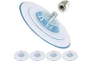 FR3 Przyssawki do łóżka dla kota z gwintem 4 szt. 4 mocne przyssawki do hamaka przyssawki PVC przyssawki hamak okno dla kota