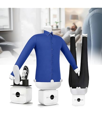 Ufesa SV1200 2-in-1 Mannequin, Automatic Ironing and Drying 1200 W, Eliminates Wrinkles, Odors and Neutralises Odours, Timer 3 Hours, Sizes S - XXL Ufesa SV1200 2-in-1 Mannequin, Automatic Ironing and Drying 1200 W, Eliminates Wrinkles, Odors and Neutralises Odours, Timer 3 Hours, Sizes S - XXL