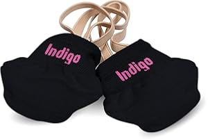 DRUNA Puntera Calcetín de Gimnasia y Baile Indigo