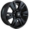 TOYOTA Genuine Land Cruiser 18" Alloy Wheel 6 Spoke Black 2013-PZ49PJ0670ZB