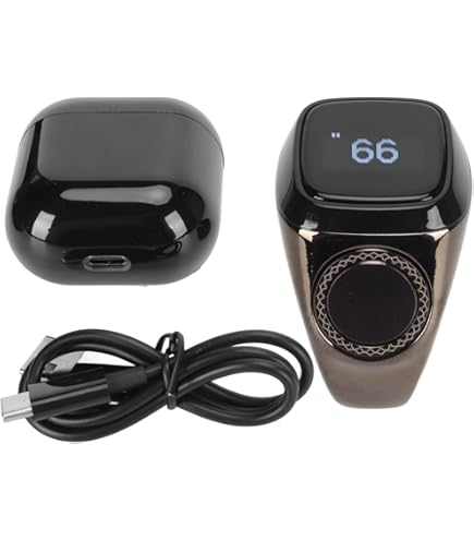 USMEI Iqibla Smart Tasbih - Contatore Digitale Per Preghiera - Bluetooth E Impermeabile - Foto 4