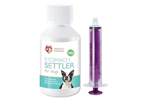 Healthy Hounds Tummy Settler (100ml) | Up to 20 Servings | Diarrhoea Treatment for Dogs | 100% Natural Fast Effective Tummy Settler for Dogs, Stomach Upsets, Loose Stools, Wind, Digestive Disorders