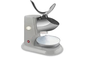 KOFOHON Elektrischer Eisrasierer Maschine,Eisbrecher Eiszerkleinerer,Elektrisch Ice Crusher Machine,Ice Shaver Schnee Maschine Für Haushalt&Handel. (Large)