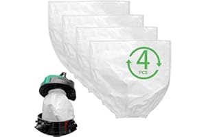 YUKOVEP 4 Pezzi Filtro Aspirapolvere Per Aspirapolvere A Bidone Lavor,Compatibile Con Serie Vac Cf Gbp Wt Venti Trenta Rudy Gnx Swimmy Filtrazione Ad Alta Efficienza Facile Sostituzione