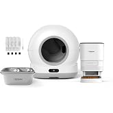 Xenon Smart Akıllı Otomatik Kedi Tuvaleti (Kamerasız) K&ouml;pek Mama Kabı Besleme Kasesi (Kamerasız) &Ccedil;elik Su Pınarı Sebili ve Ye