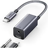 ESR 2-in-1 USB C Kopfhörer Adapter und Schnellladen, Typ C auf 3,5mm Klinke, Audio Adapter für Aux, Stereo, tragbares Design,