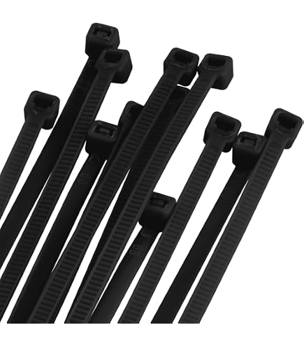 OSXCAUES Nylon-Kabelbinder – 100 Stück, 200mm Lang, UV-beständig & Robust (22kg Zugfestigkeit)