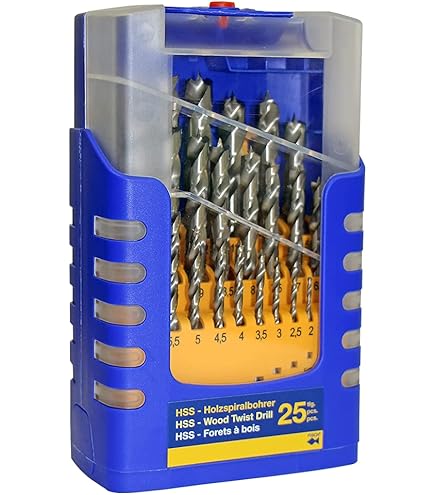 Boorcassette HSS - 15-delig Voor metaalbewerking - Hofftech