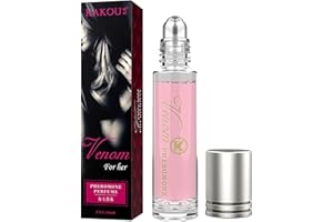GENERIC 1/2/3/5pcs Pheromone Perfume for Women to Attract Men,Venom Pheromone Perfume,Roll-On Infused Essential Oil Perfume Cologne,10ml Concentrate Body Perfume Oil (1pc)