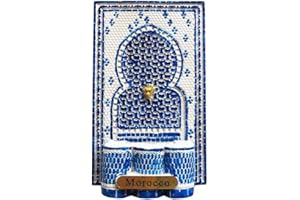 MUYU MAGNET Calamita da frigorifero 3D Marocco souvenir regalo casa cucina frigorifero decorazione adesivo magnetico collezione