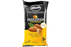 ‎LEMKE - FEINES BERLINER MARZIPAN SEIT 1902 Lemke Marzipan / Baking Marzipan - Sunny Orange - Orange Fine Marzipan