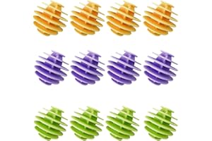 TOPXIAOBAO Tumble Dryer Balls 6 Pack Energy Saving Dryer Balls Silicone Laundry Balls for Home Washing Machine Quick Drying Non-Melt New Softer Material Tumble Dryer Ball Clothes（Diameter 1.5 inches）