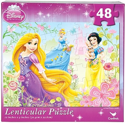 Disney Princess Lenticular Puzzle 48 Piece