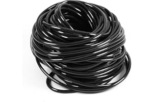 HAOFY 20M Tubo de Riego Tubo de Manguera de Riego 3 / 5mm Riego por Goteo para Jardín Patio de Jardinería Patio Plantas