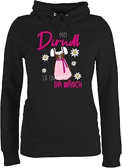 Trachtenshirt Damen Mit Spruch - Lustiges Dirndl Ersatz Shirt Für Oktoberfest