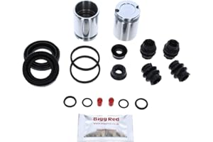 BIGG RED BRKP7 Rear Brake Caliper repair seal kit & pistons 38MM…