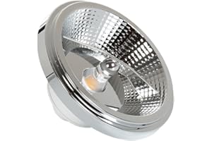 ‎LEDKIA LIGHTING LEDKIA LIGHTING - LED-Glühbirne GU10 15W | 1200 lm AR111 | Warmweiß 2700K | Ideal für Geschäftsräume | Strahlwinkel 24º, 2700K Warmweiß