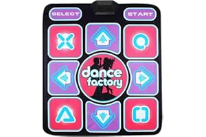 ZENOVA Music Dance Mat For Girls - Light Up Dance Pad, Kids Musical Dance Play Mats With Light Up 9 Pattern | Musical Dancing Mat Games For TV Computer, Christmas Dancing Game Mats For Kids Adults (C)
