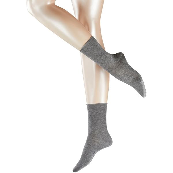 ESPRIT Damen Socken Basic Pure 4er Pack – Marine, Größe 39-42, Feinstrick Mit Rollrand, Hoher Baumwollanteil