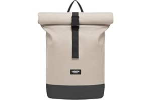 LARKSON Rucksack Damen & Herren - Janne Small - Rolltop Rucksack mit Laptopfach für Uni, Arbeit, Reise & Fahrrad - Backpack Tagesrucksack Klein - Wasserabweisend