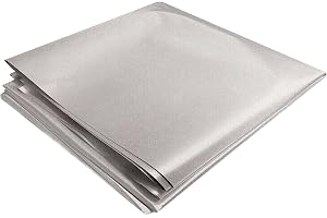 Faraday Tyg 3 x 3 fot mjuka emf avskärmningsgardiner antistatisk ledande WiFi RF RFID-blockerande tygskydd för radiowave mikr