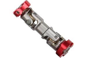 VGEBY Eje de transmisión Universal, Eje de transmisión RC 1/14 de estrías múltiples Compatible con el Modelo de Coche de Control Remoto Tamiya TRX4 SCX10 III D90 1/14