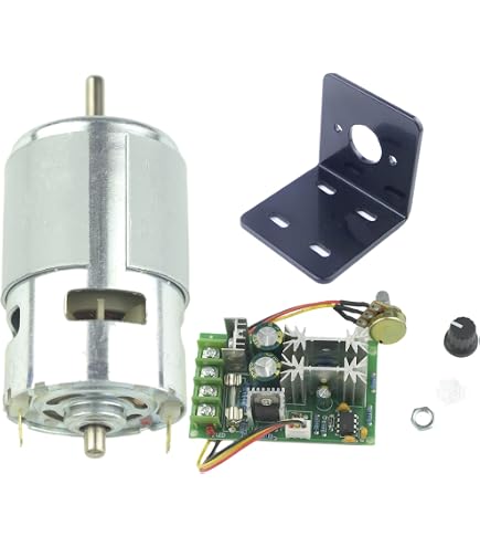 Moteur RS-775VC-8016b2, 18V, 18500 Tr/min, Pour Outils DIY - Engrenage Métal Durable