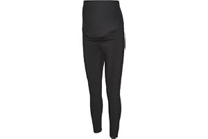 MAMALICIOUS dam Byxor Mllucy Black Slim Pant A. Noos