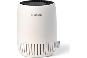 BOSCH THERMOTECHNIK Bosch Air 500 Purificatore d’Aria - Rimuove gli inquinanti, include filtro aria e modalità sleep (< 25 dB(A)) - per stanze fino a 23 m² - con porta di ricarica USB-C - CADR: 100 m³/h