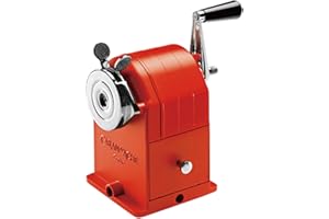 Caran D'Ache 455.27 Temperówka, Czerwony/Czarny, 13 x 8.5 x 15 cm