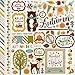 Produktbild ECHO PARK Paper fia112014 Fall Is In The Air Karton Aufkleber, mehrfarbig, 12 x 12 Zoll